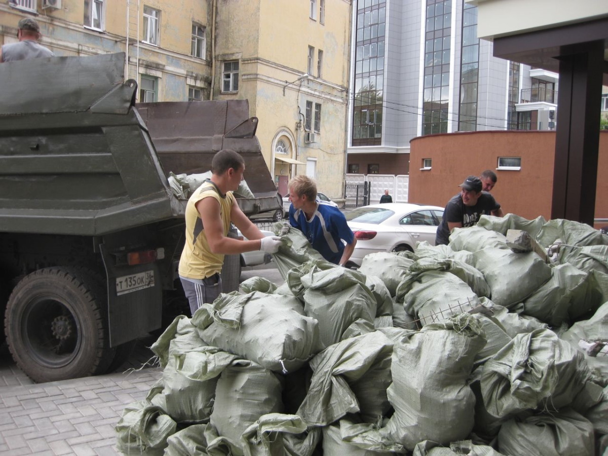 сколько стоит вывоз мусора 